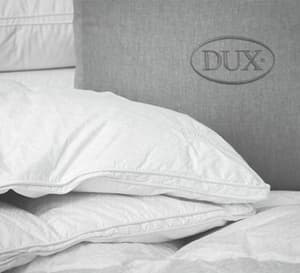 DUX down pillows and duvets