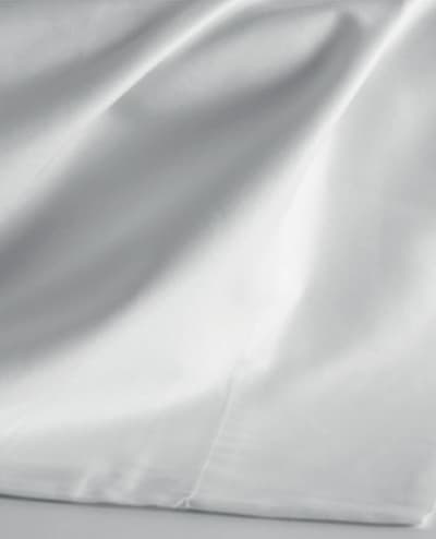 Close-up on white sheet